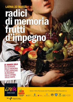 Locandina della XIX Giornata della memoria