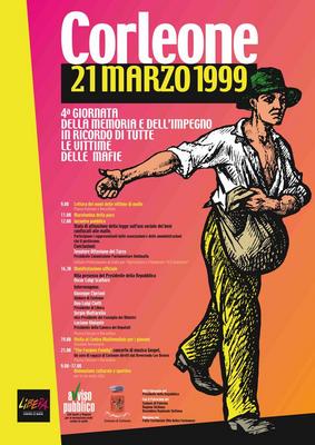Locandina della IV Giornata della memoria