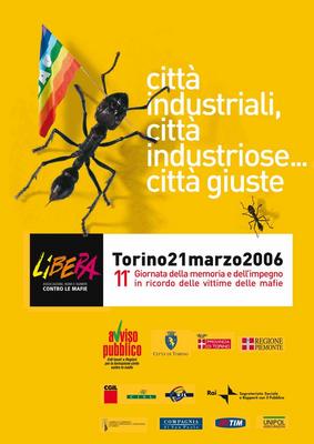 Locandina della XI Giornata della memoria